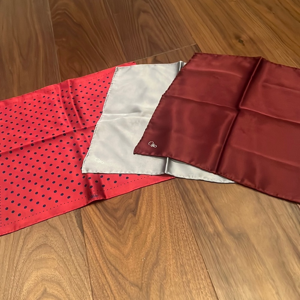 Set of 3 Wand Pocket Squares